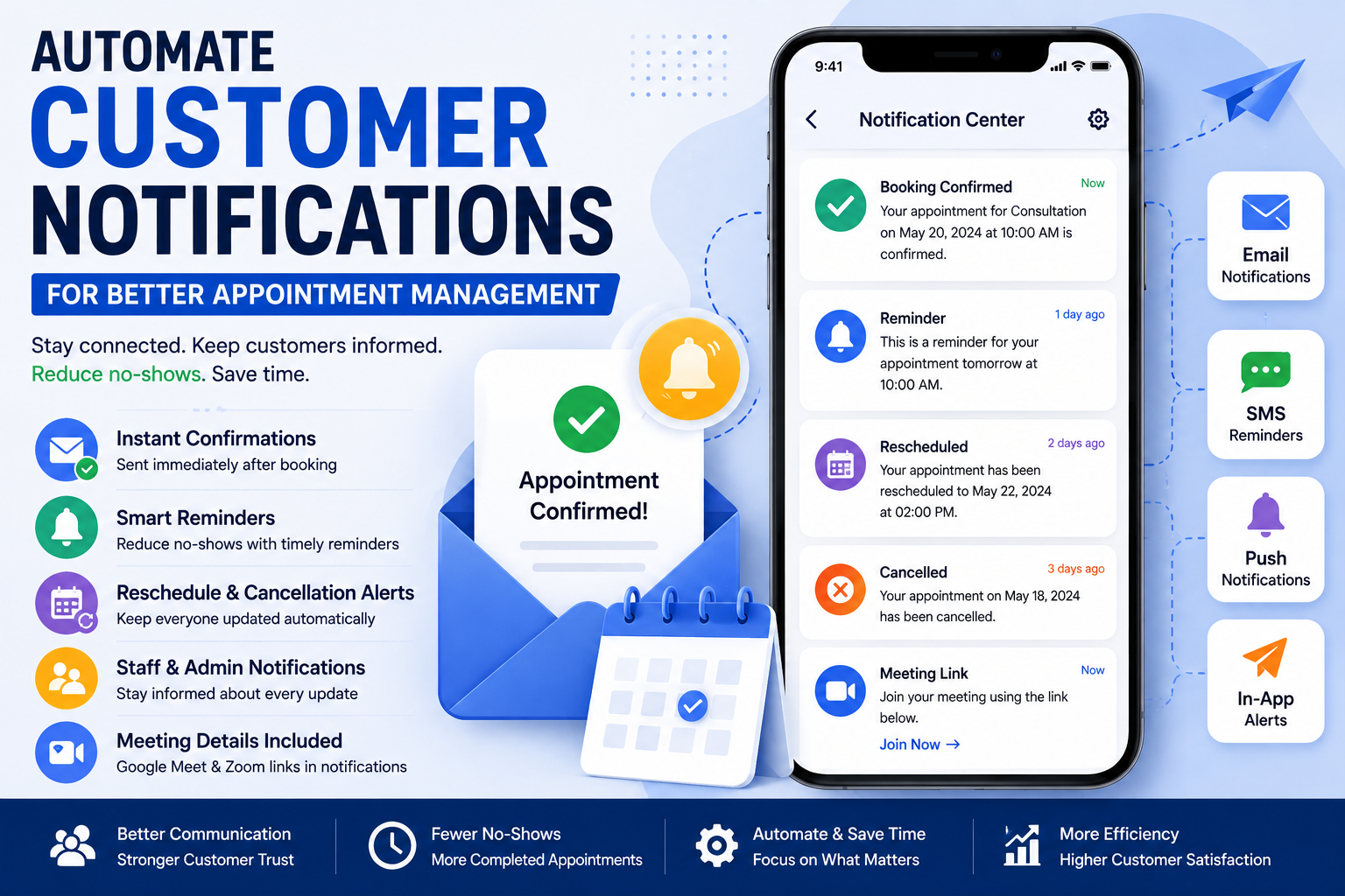 Automate Customer Notifications for Better Appointment Management